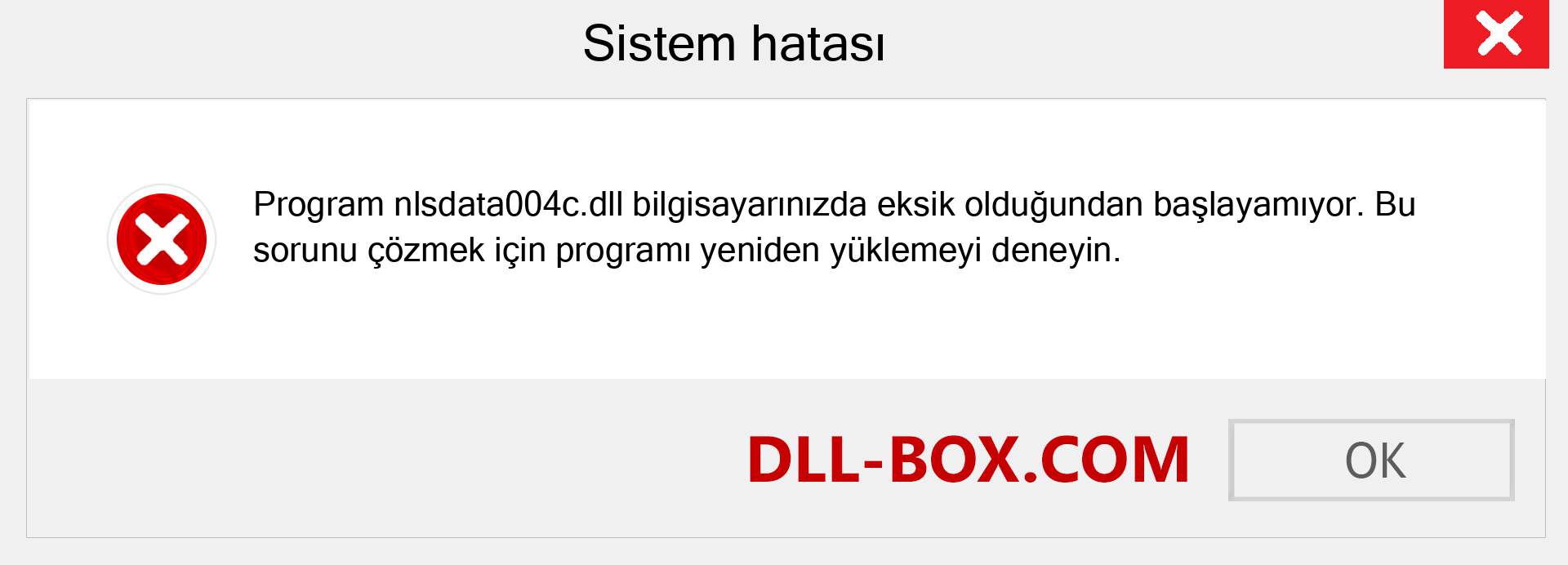 nlsdata004c.dll dosyası eksik mi? Windows 7, 8, 10 için İndirin - Windows'ta nlsdata004c dll Eksik Hatasını Düzeltin, fotoğraflar, resimler